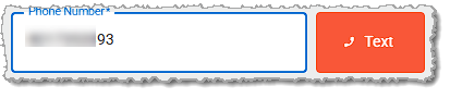 Image showing the Phone field in the electronic journal page of the system's back end.