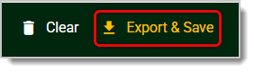 Image of the Export and Save button highlighted.